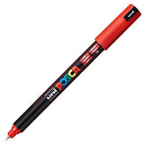 Posca Ultra Fine Tip Marker Red 0.7mm