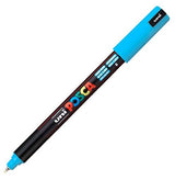 Posca Ultra Fine Tip Marker Light Blue 0.7mm