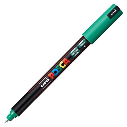 Posca Ultra Fine Tip Marker Green 0.7mm