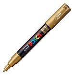 Posca Extra Fine Bullet Tip Marker Gold 1mm