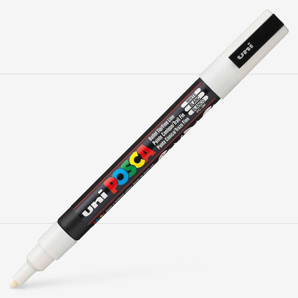 Posca Fine Bullet Tip Marker White