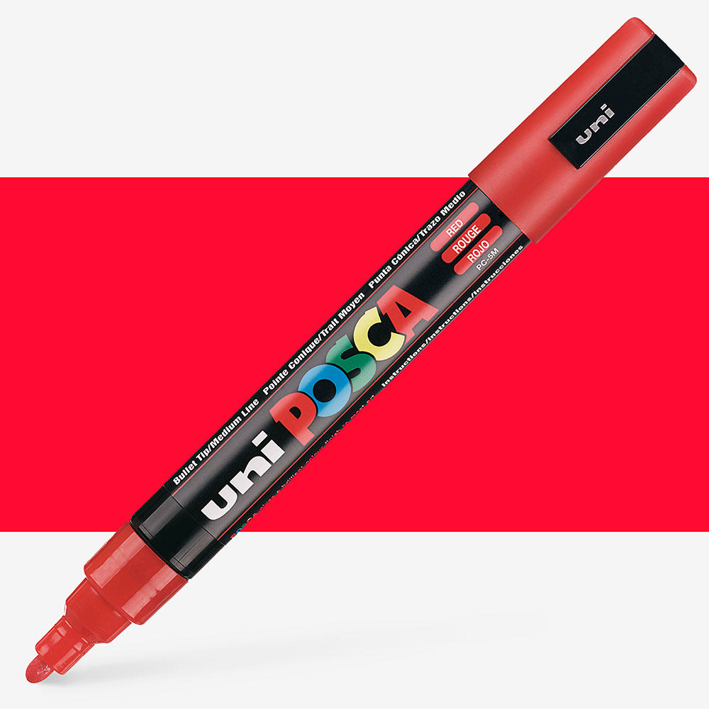 Posca Medium Bullet Tip Marker Red