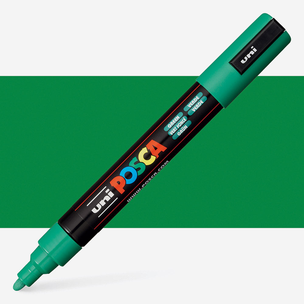 Posca Medium Bullet Tip Marker Green