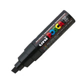 Posca Bold Chisel Tip Marker Black 8mm