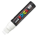 Posca Broad Chisel Tip Marker White 15mm
