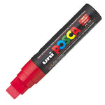 Posca Broad Chisel Tip Marker Red 15mm