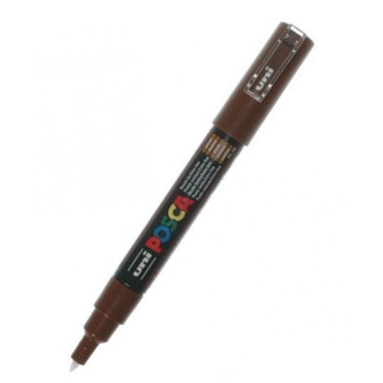 Posca Extra Fine Bullet Tip Marker Brown 1mm
