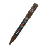 Posca Extra Fine Bullet Tip Marker Brown 1mm