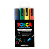 Posca Medium Bullet Tip Marker Assorted Set 4