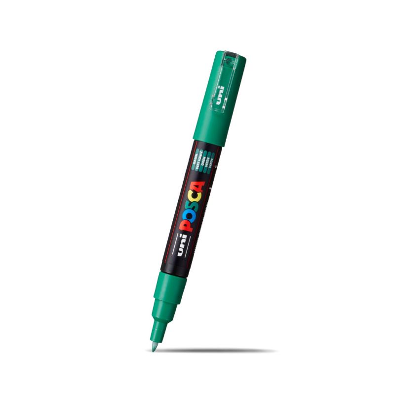 Posca Extra Fine Bullet Tip Marker Green 1mm