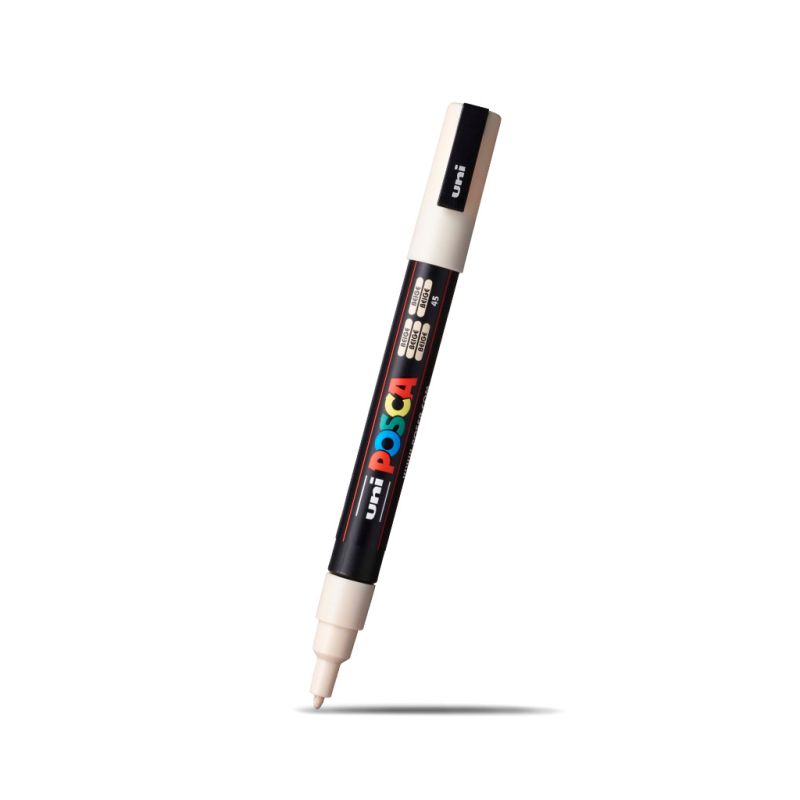 Posca Fine Bullet Tip Marker Beige 1.3mm