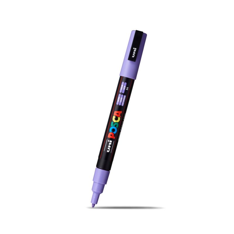 Posca Fine Bullet Tip Marker Lilac 1.3mm