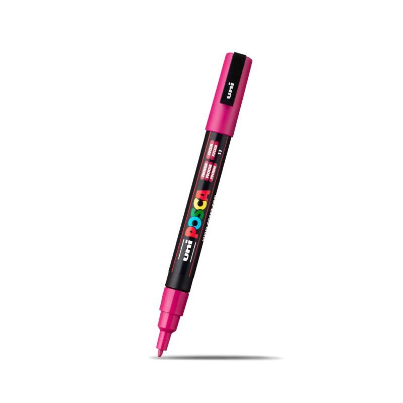 Posca Fine Bullet Tip Marker Fuchsia 1.3mm