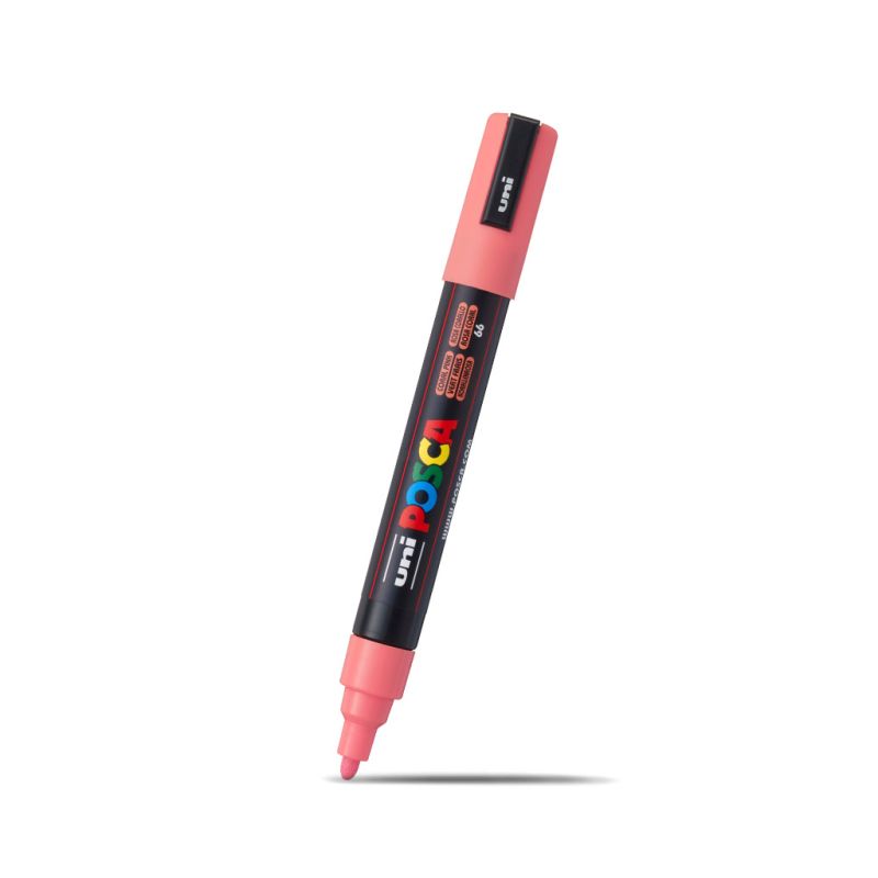 Posca Medium Bullet Tip Marker Coral Pink 2.5mm