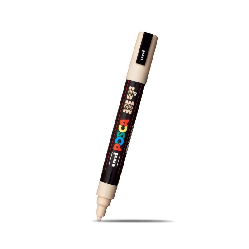 Posca Medium Bullet Tip Marker Beige 2.5mm