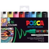 Posca Bold Chisel Tip Marker Assorted Set 16 SET / 8mm
