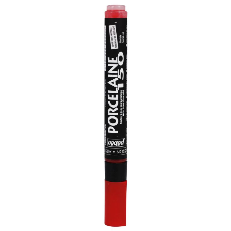 Pebeo Porcelaine 150 Ceramic Marker Scarlet Red