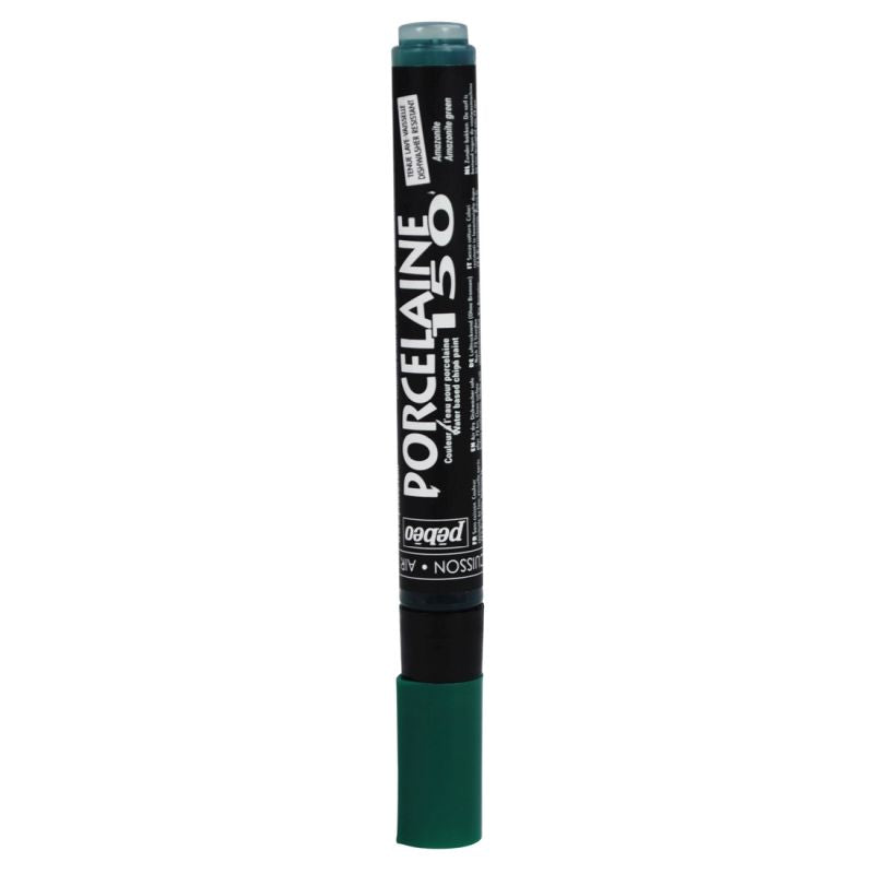 Pebeo Porcelaine 150 Ceramic Marker Amazonite Green