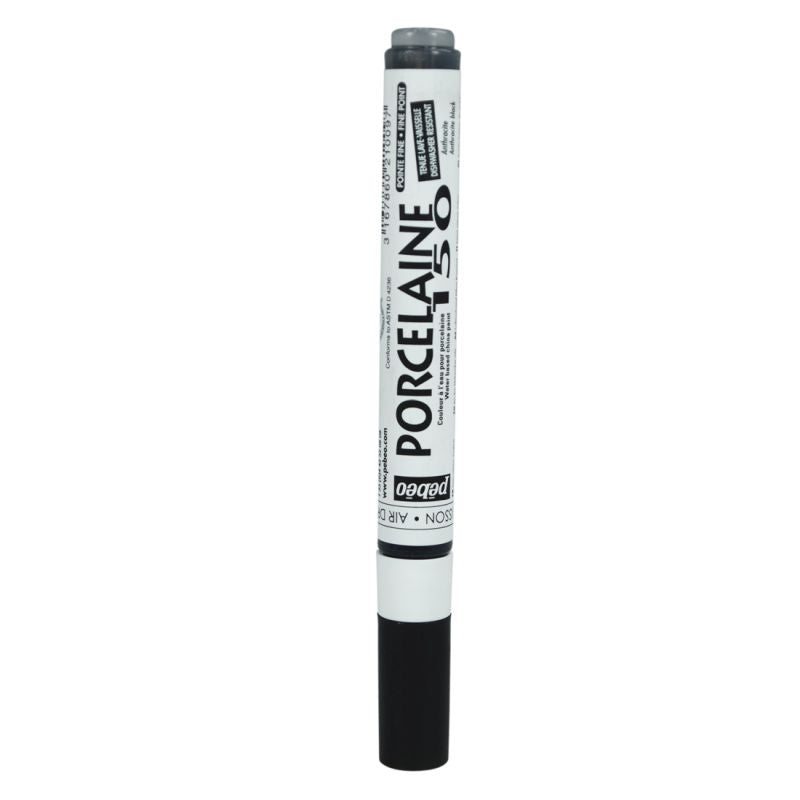 Pebeo Porcelaine 150 Ceramic Marker Fine Anthracite 0.7mm