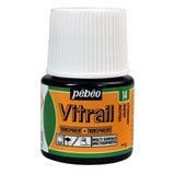 Pebeo Vitrail Glass Paint Transparent Yellow 45ml