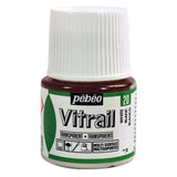 Pebeo Vitrail Glass Paint Transparent White 45ml