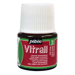 Pebeo Vitrail Glass Paint Transparent Old Pink 45ml