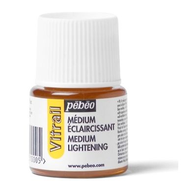Pebeo Vitrail Glass Paint Medium Lightening