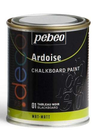 Pebeo Chalkboard Paint Black 250ml
