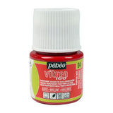 Pebeo Vitrea160 Glass Paint Gloss Pepper Red 45ml