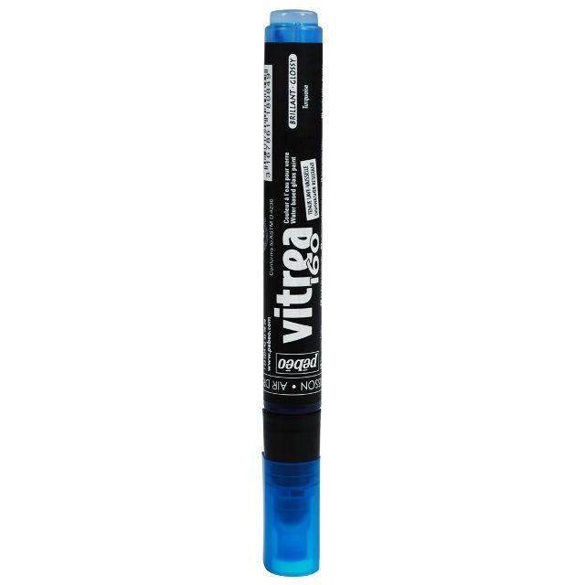 Pebeo Vitrea160 Glass Paint Marker Gloss Turquoise