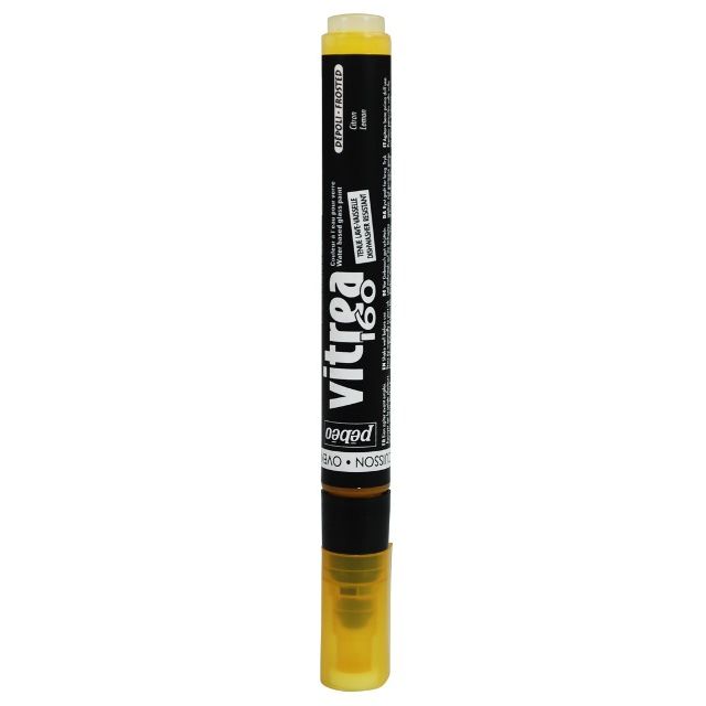 Pebeo Vitrea160 Glass Paint Marker Frosted Lemon