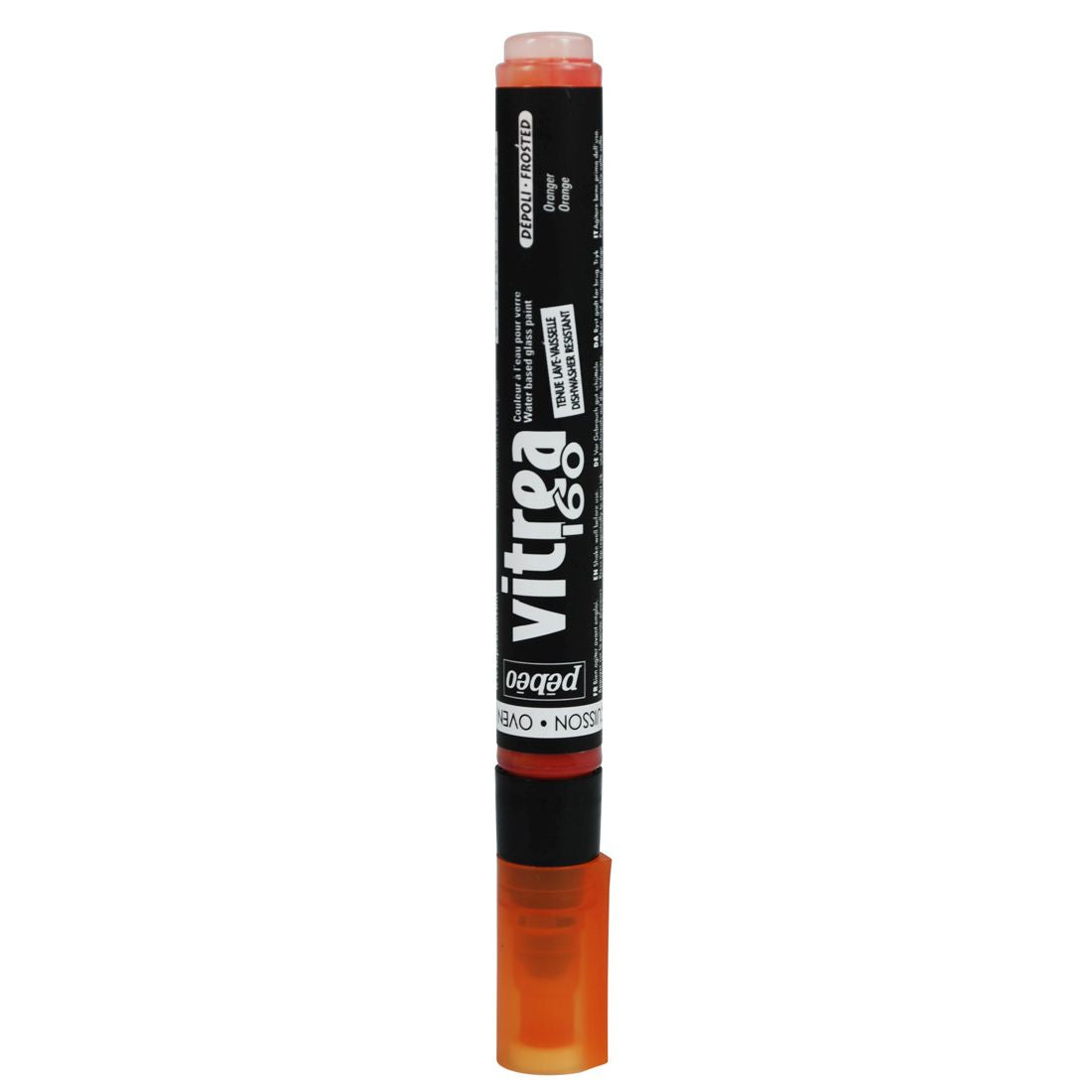 Pebeo Vitrea160 Glass Paint Marker Frosted Orange