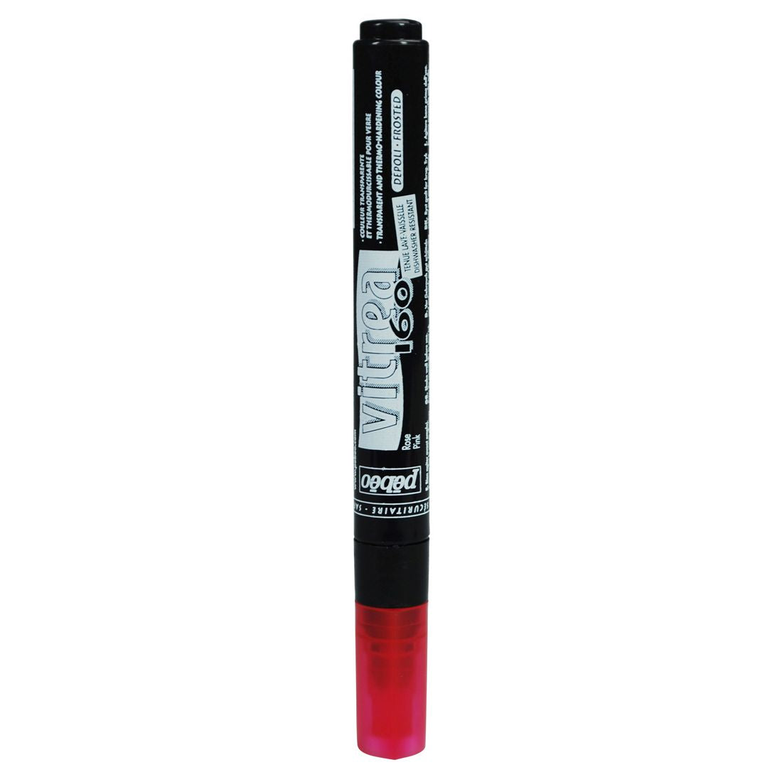 Pebeo Vitrea160 Glass Paint Marker Frosted Pink