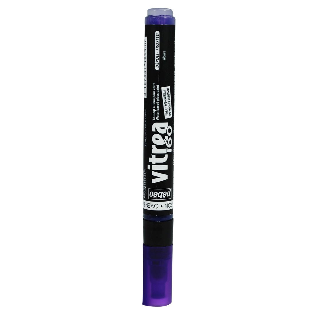Pebeo Vitrea160 Glass Paint Marker Frosted Mauve
