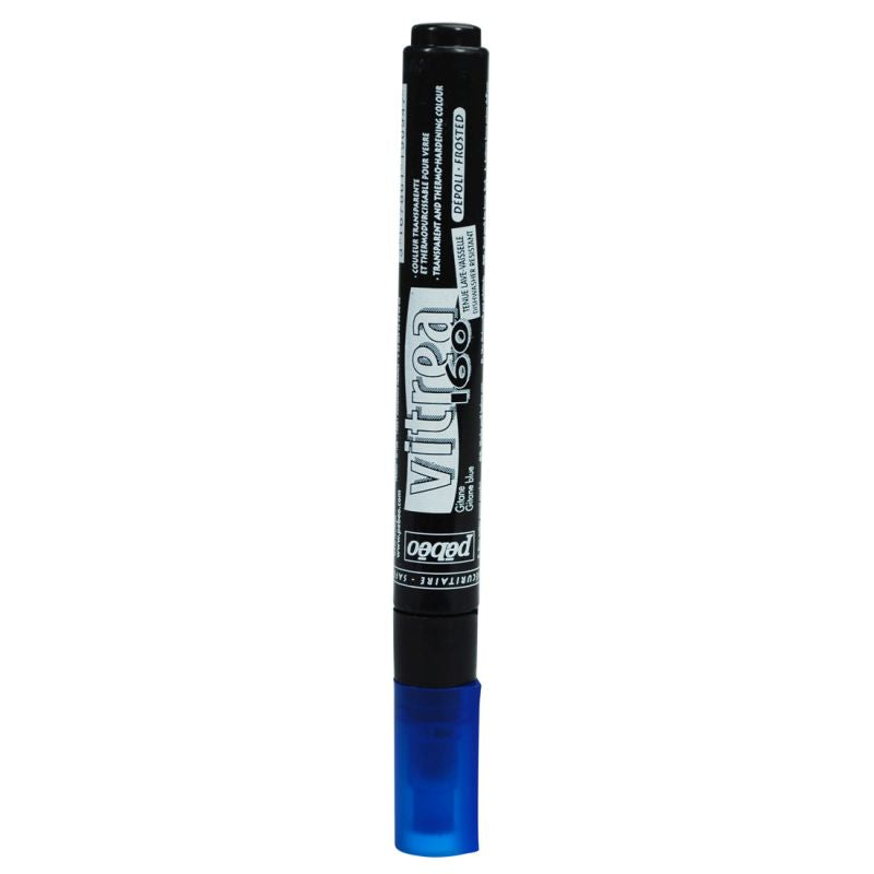 Pebeo Vitrea160 Glass Paint Marker Frosted Blue