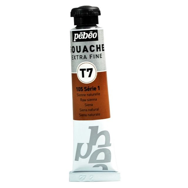 Pebeo T7 Gouache Paint Raw Sienna 20ml
