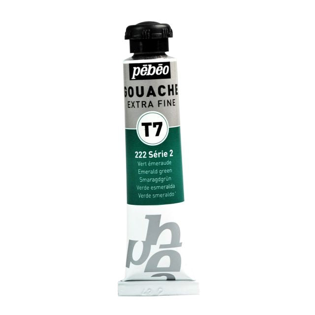 Pebeo T7 Gouache Paint Emerald Green 20ml