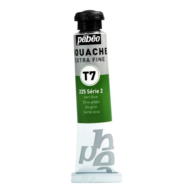 Pebeo T7 Gouache Paint Olive Green 20ml