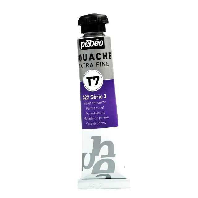 Pebeo T7 Gouache Paint Parma Violet 20ml