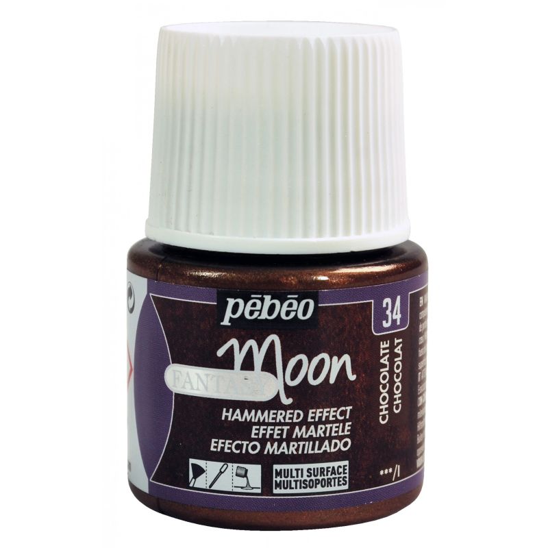 Pebeo Fantasy Moon Paint Chocolate 45ml