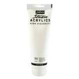 Pebeo Studio Acrylic Paint Titanium White 250ml