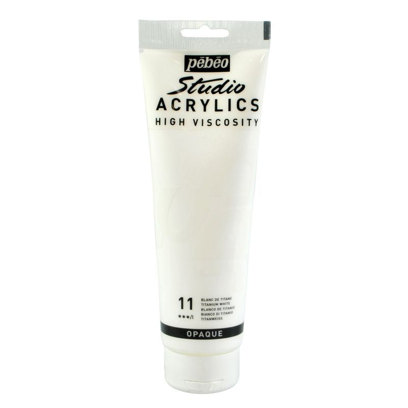 Pebeo Studio Acrylic Paint Titanium White