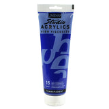 PEBEO STUDIO ACRYLIC PAINT DARK ULTRAMARINE BLUE 250ML