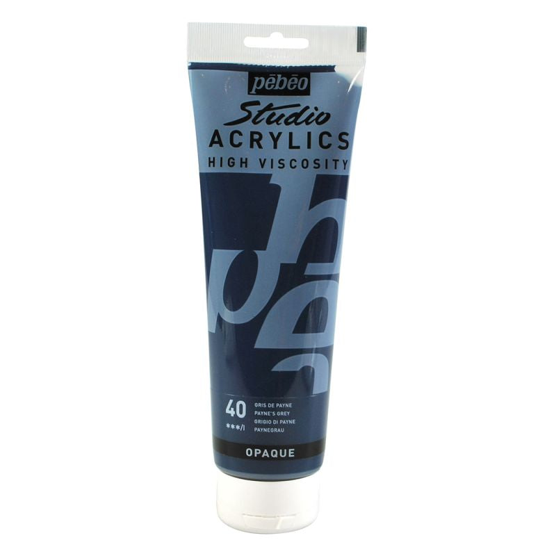 Pebeo Studio Acrylic Paint Paynes Grey