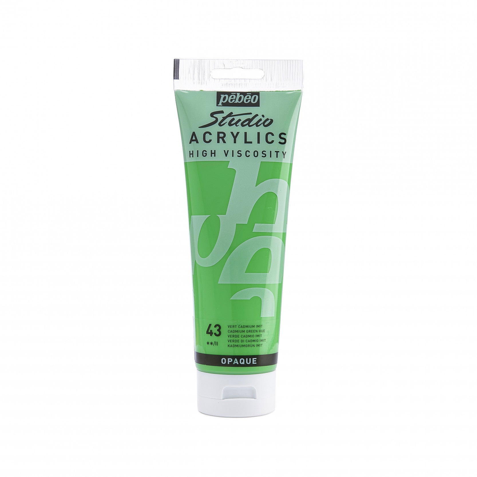 PEBEO STUDIO ACRYLIC PAINT CADMIUM GREEN