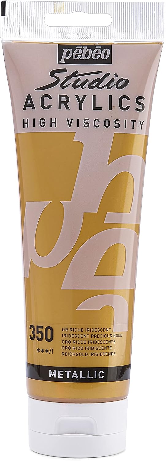Pebeo Studio Acrylic Paint Precious Gold