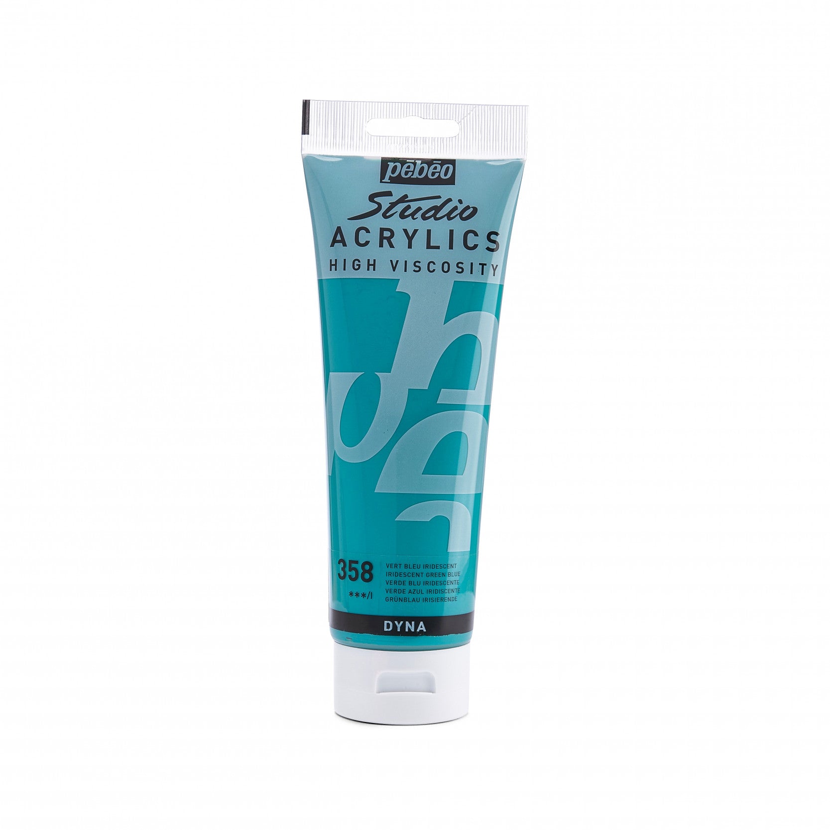 Pebeo Studio Acrylic Paint IRIDESCENT GREEN BLUE