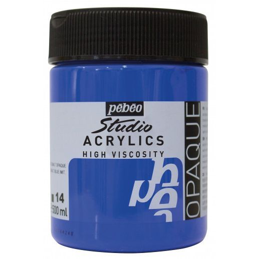 PEBEO STUDIO ACRYLIC PAINT COBALT BLUE IMITATION