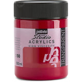 Pebeo Studio Acrylic Paint QUINACRIDONE SCARLET