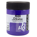 Pebeo Studio Acrylic Paint Dark Cobalt Violet 500ml